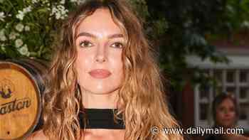 Jodie Comer flashes her incredible abs in a cutaway dress as Zoe Kravitz embraces British summer with a pint of beer at star-studded cocktail party