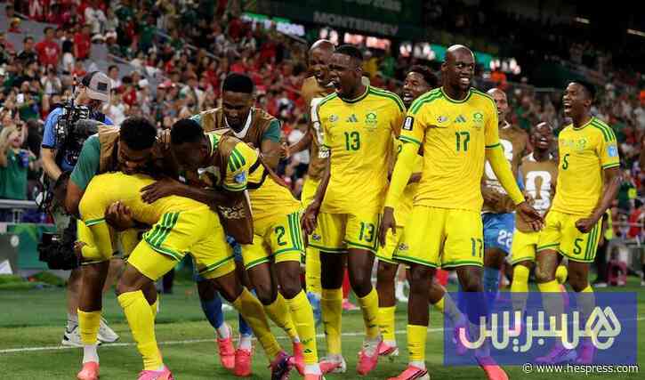 جنوب إفريقيا تبلغ دور الـ32 للمرة الأولى