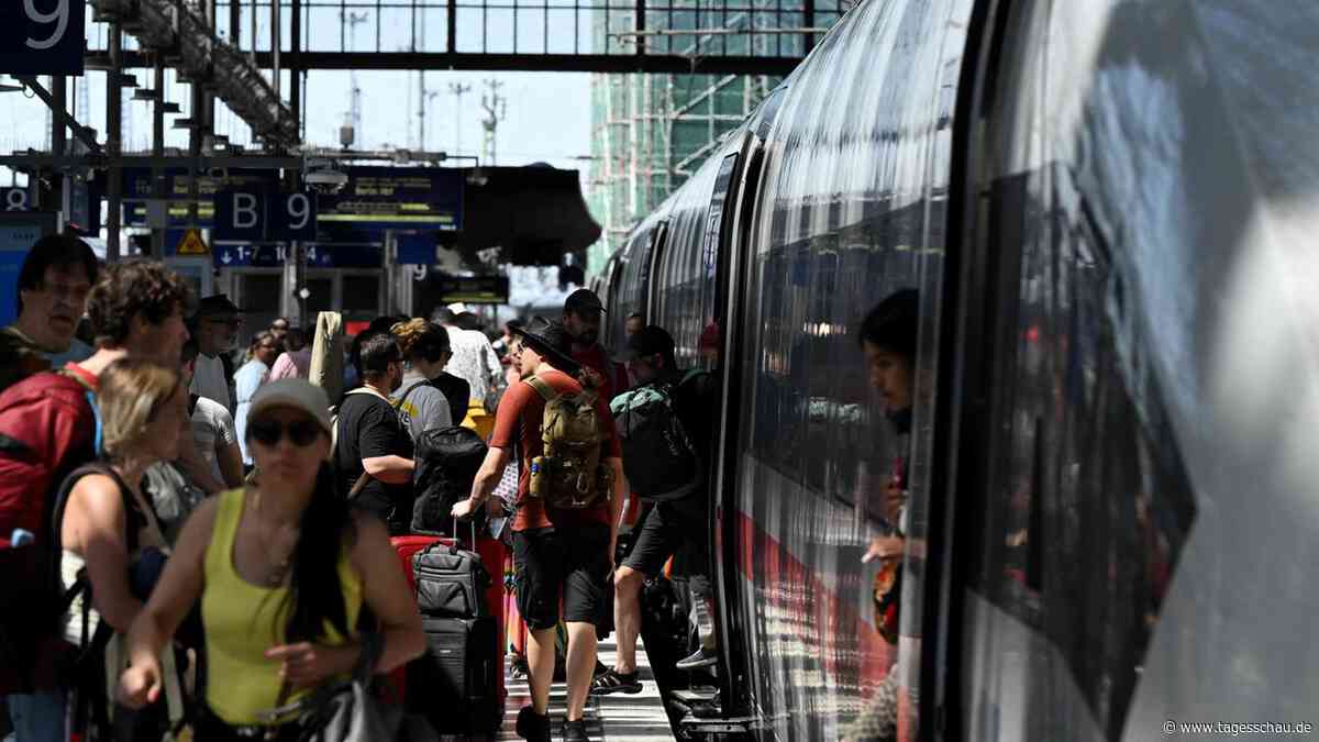 Bahn bietet wegen Hitze kostenlose Stornierung an