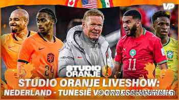 Studio Oranje LIVE: de grote voorbeschouwing op Oranje - Tunesië