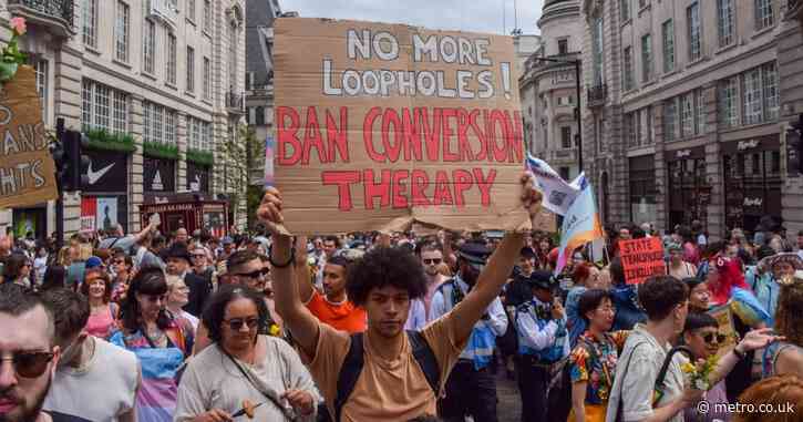 ‘Abusive’ LGBTQ+ conversion practices to be banned in England and Wales