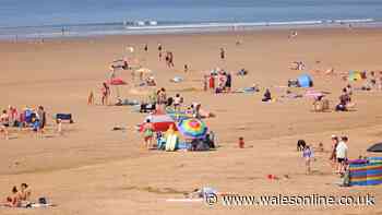 Person dies on popular Welsh beach during hottest day of the year