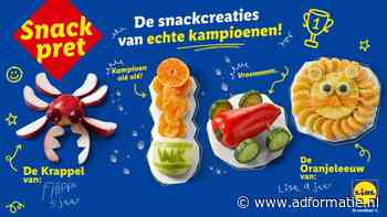 Lidl’s 'Snackpret' moet kids meer groente en fruit laten eten