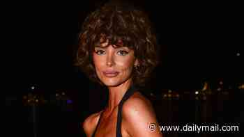 Maura Higgins unveils a new curly bob as she stuns in a racy thigh-split gown at Spotify event in Cannes
