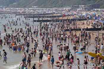 Police say nitrous oxide being taken on industrial scale across UK tourist beach