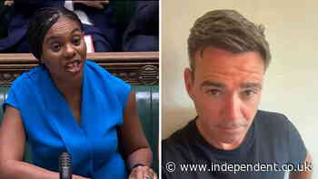 Andy Burnham responds to Kemi Badenoch’s ‘eyelashes and black T-shirt’ jab
