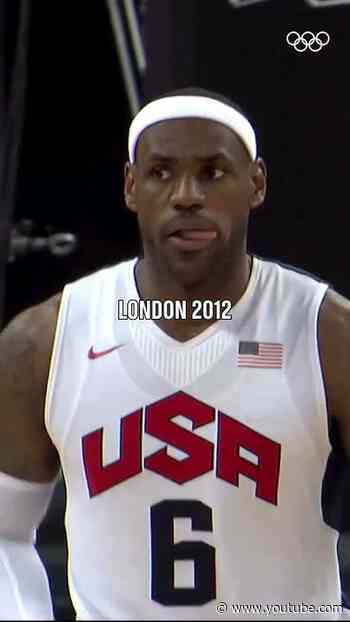 🥇🥇🥇🥉Four medals, 20 years, and Lebron James has had countless unforgettable moments! #Olympics