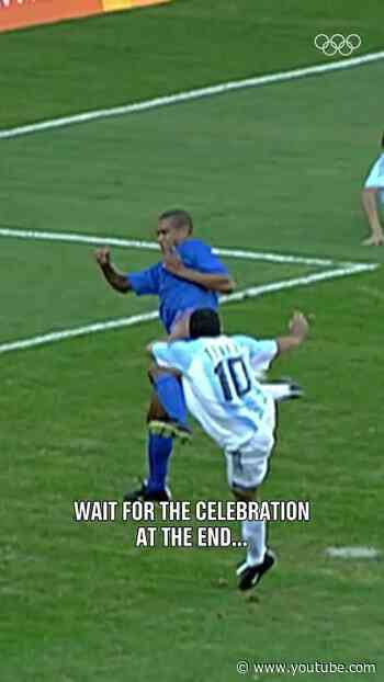 We couldn't help it, we had to bring back this goal from Argentina at #Athens2004!🇦🇷 #FIFAWorldCup