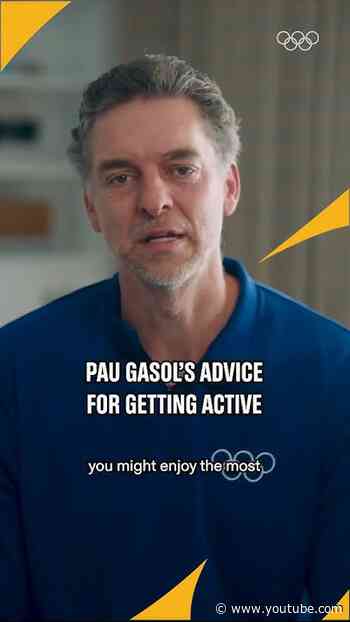 What's the point if you don't enjoy it? On this #OlympicDay follow Pau Gasol's lead and #LetsMove! 🙌