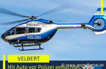 POL-ME: Mit dem Auto vor der Polizei geflüchtet: 54-Jähriger gestellt - 2606113