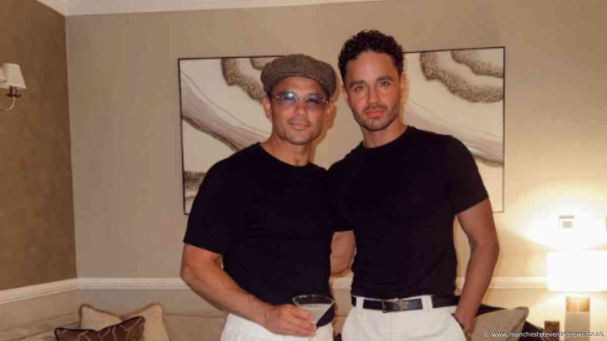Ryan Thomas twins with brother Adam as they celebrate months after I'm A Celebrity drama