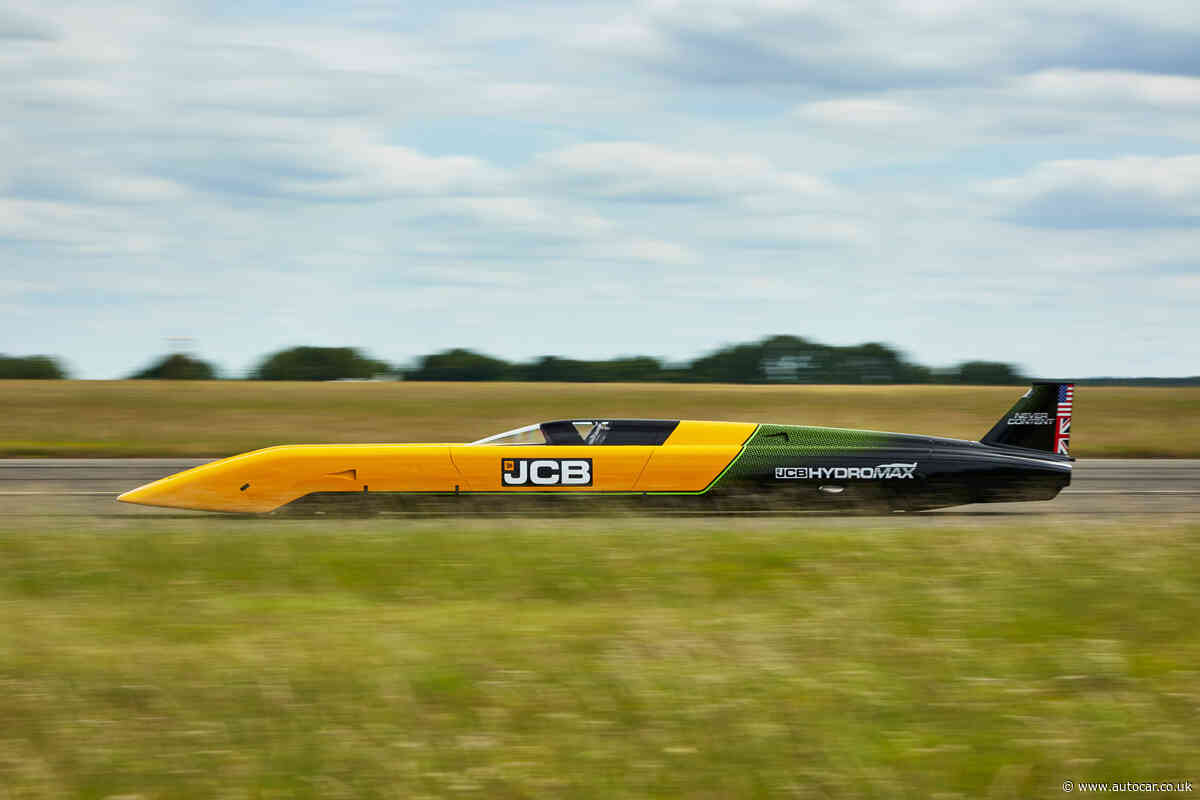 Inside JCB’s plans to smash hydrogen land speed record