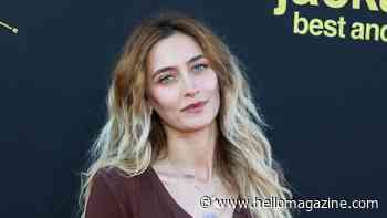 Paris Jackson puts on a leggy display in plunging mini dress alongside handsome mystery man