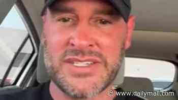 Katie Price's husband Lee Andrews gives Andy Burnham a pep talk over PM role and says they're 'in the same boat' - as he cashes in on 'notoriety' with £41 Cameo videos