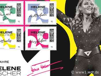 DHL ehrt Helene Fischer mit Briefmarken-Sonderedition