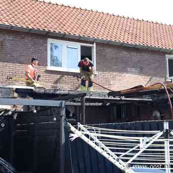 Woning beschadigd door brand in Almelo