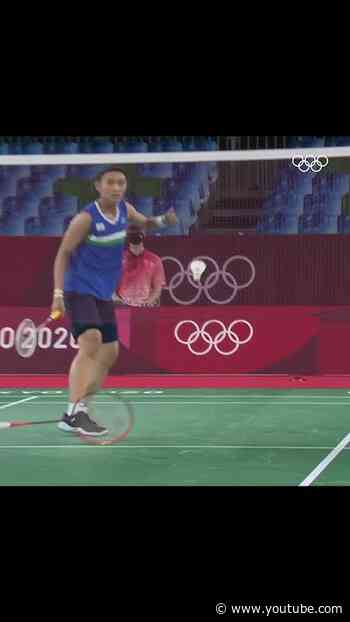 Calm and controlled. 💯Brilliant recovery and finish from Chen Yu Fei at #Tokyo2020#Olympics