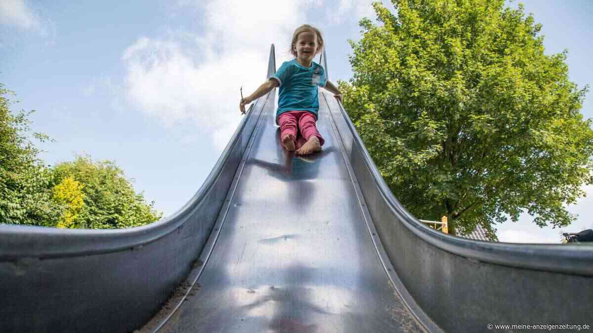 Schlauch, Rutsche, Kinderwagen - alles Hitzefallen für Kids