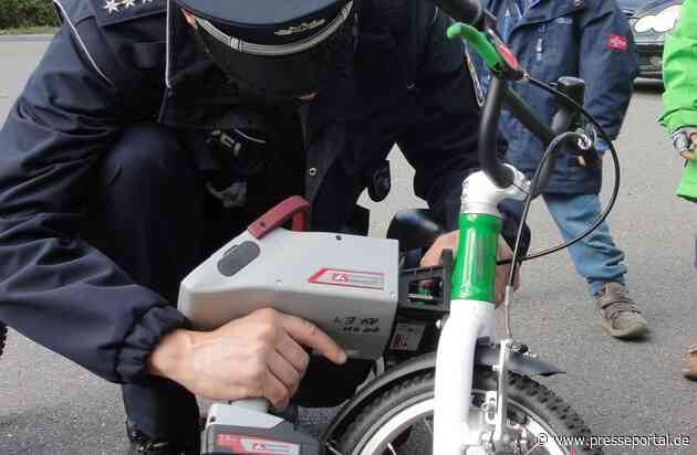 Mittelhessen: MARBURG-BIEDENKOPF: Fahrradcodierung der Polizeistation Stadtallendorf