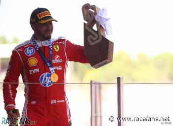 Hamilton not thinking of eighth title yet after breakthrough Ferrari victory | Formula 1