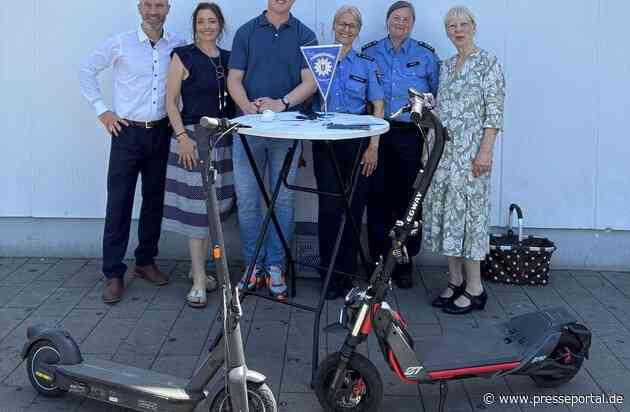 POL-OF: Sicher unterwegs auf zwei Rädern - Präventionsaktion zu E-Scootern für Jugendliche
