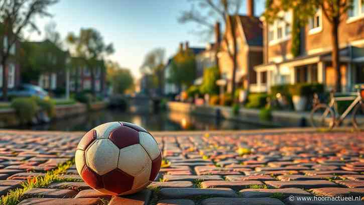Voetballer Justin Baas terug in Hoorn