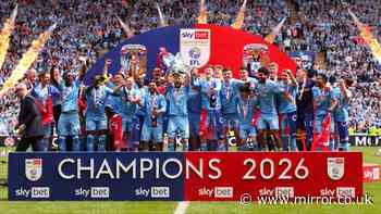 Championship 2026-27 fixtures in full as opening weekend TV picks confirmed