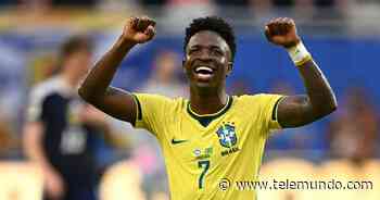 ¡Doblete de Vinícius! Firma el segundo de Brasil con un letal cabezazo ante Escocia en Miami
