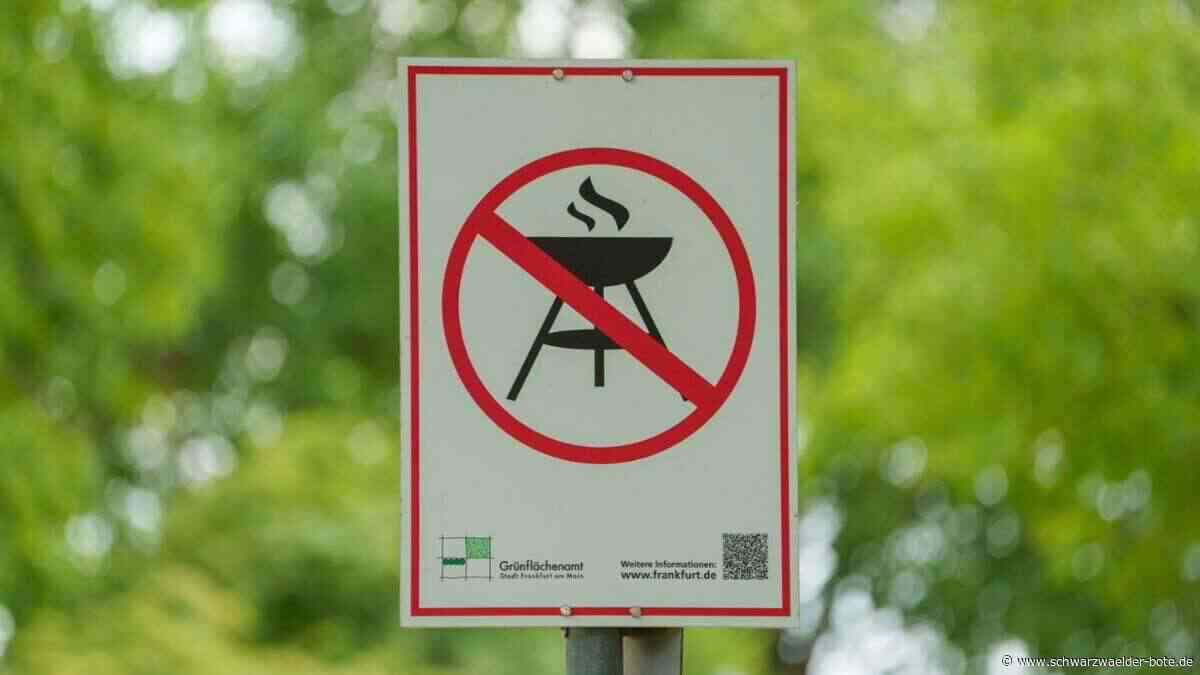 Wegen anhaltender Hitze: Stadt Freiburg erteilt Grillverbot an öffentlichen Grillstellen