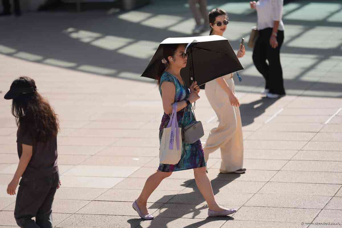 When will the London heatwave end? Latest Met Office forecast as new weather warning issued for capital