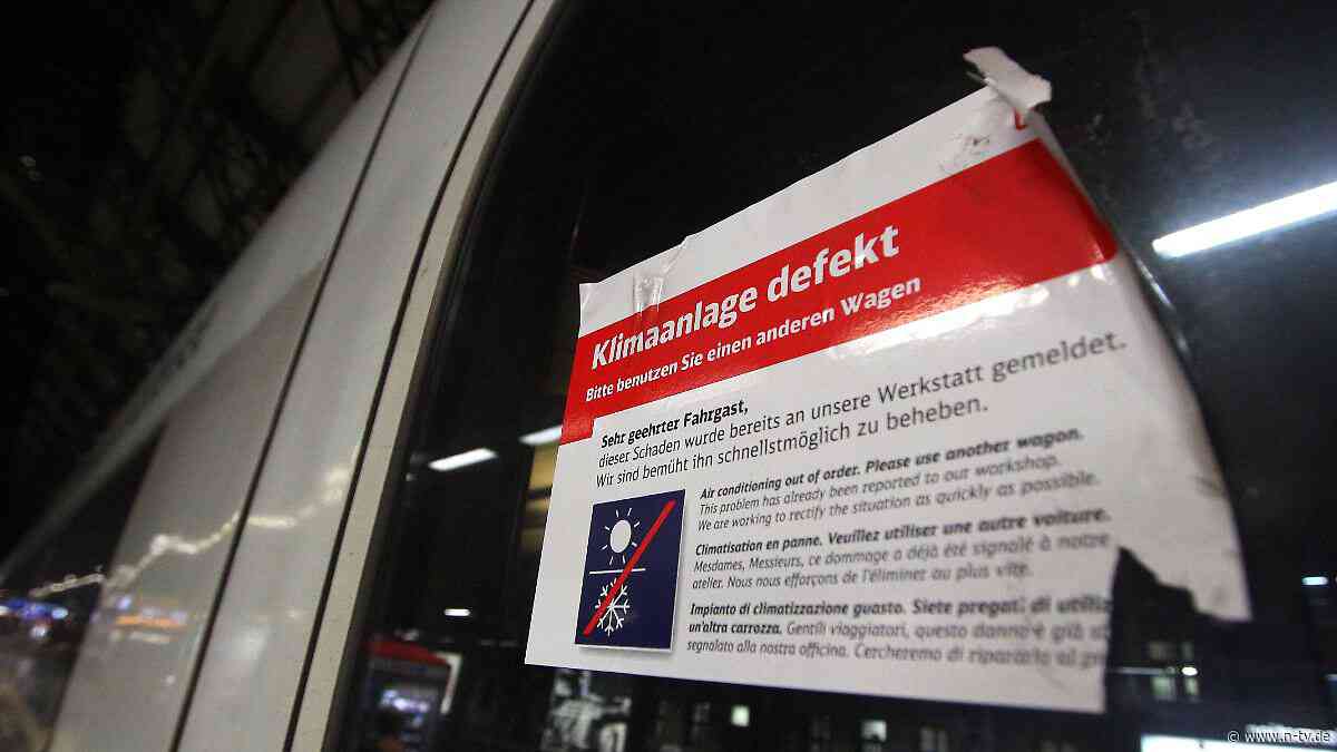 Wenn es unerträglich heiß ist: Bei Hitze im Zug zur Not Scheibe einschlagen?
