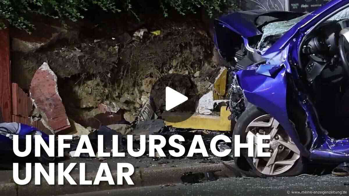 Tödlicher Autounfall erschüttert Wuppertal – Video zeigt Unfallort