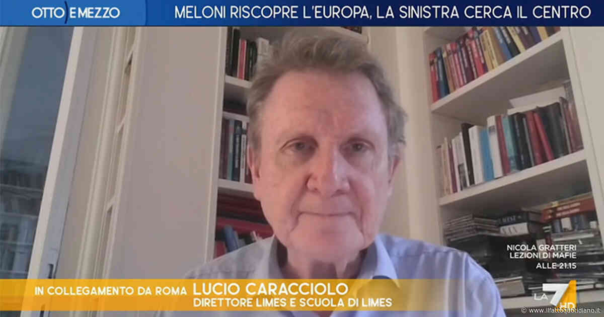 Caracciolo a La7: “500 aerei Usa dalle basi italiane? Che dentro ci siano panini o bombe, è un’azione di guerra. Meloni riferisca in Parlamento”