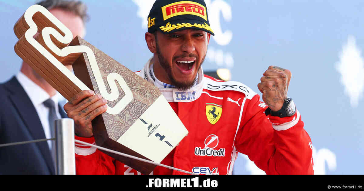 Formel-1-Historie: Lewis Hamilton ist der siebtälteste Grand-Prix-Sieger