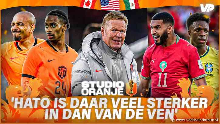 Mogelijke Oranje-wijziging besproken: 'Hato daar veel sterker in dan Van de Ven'