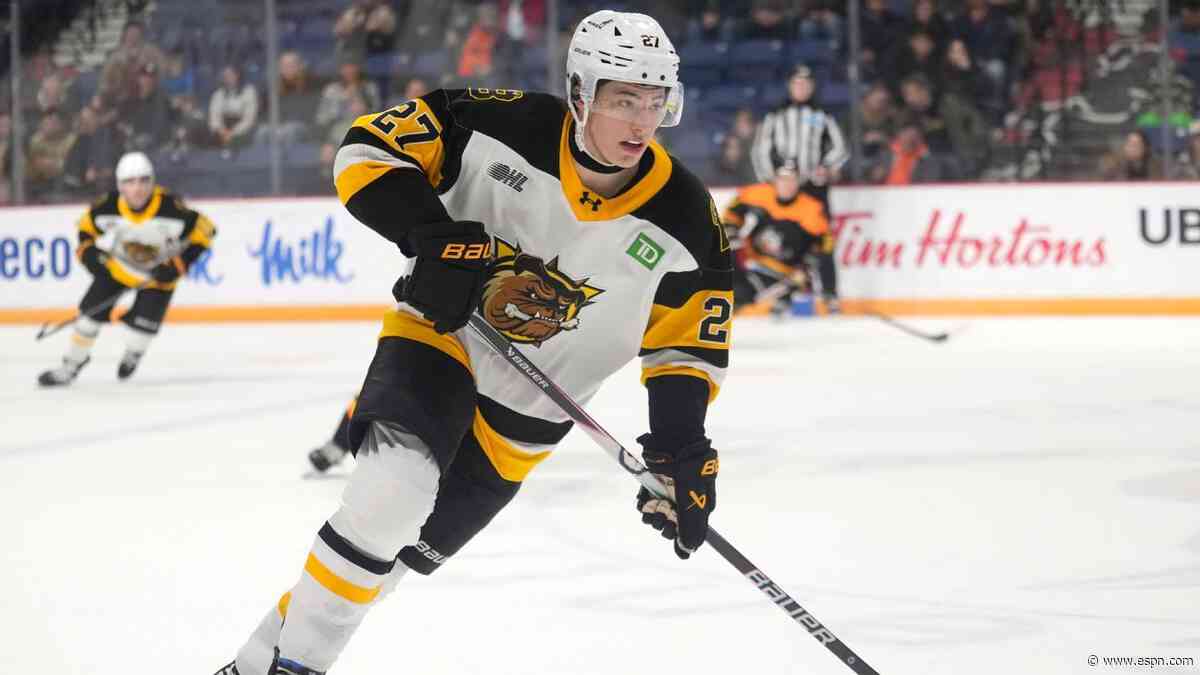 NHL mock draft: Final predictions on the 2026 firs...