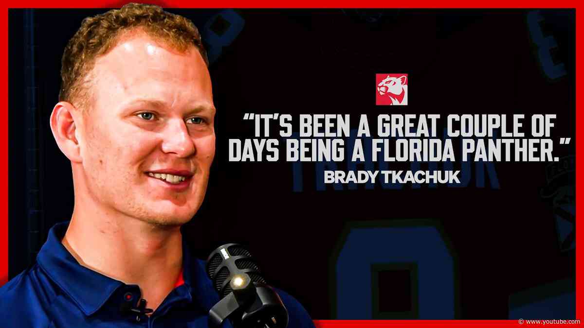 Brady Tkachuk on the whirlwind 24 hours, Step Brothers quotes, favorite Panther and more!