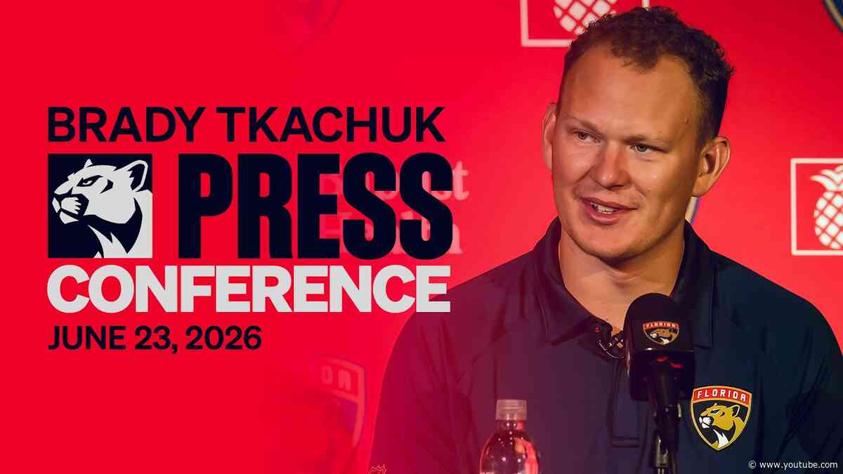 Brady Tkachuk Introductory Press Conference | 6.23.26