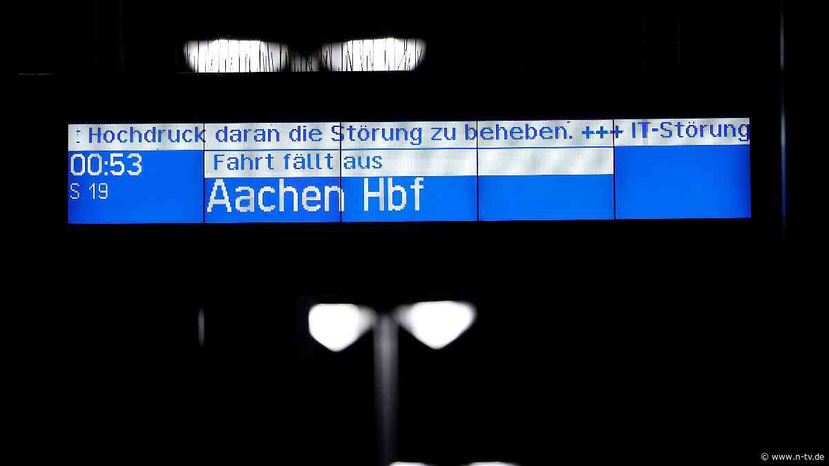 Probleme über Probleme : Die Bahn erlebt eine Woche zum Vergessen 