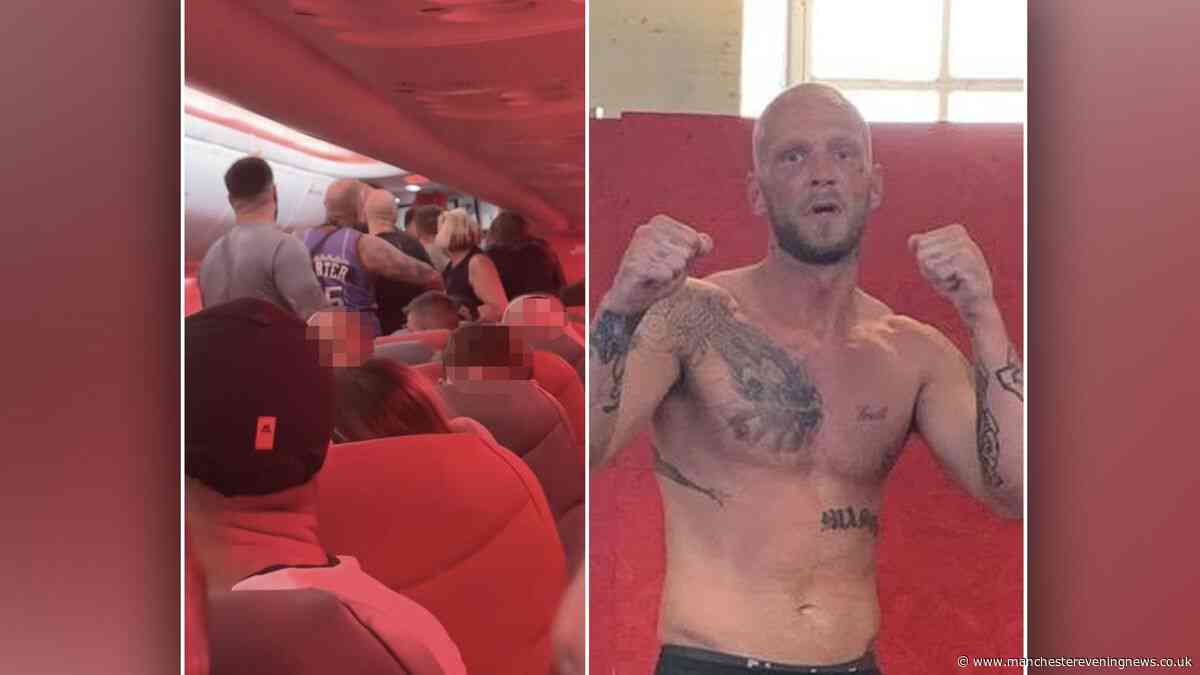 'We thought he was going to kill someone': Woman describes terrifying Jet2 flight to Manchester Airport before restrained man died