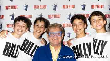Elton John, Easington Colliery Brass Band and 4 new Billys as Billy Elliot returns in 35°C heat