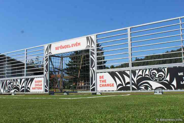 Sq’éwqel First Nation opens soccer mini-pitch near Agassiz