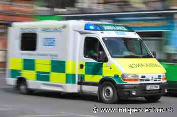 Person dies and child in hospital after train crashes into car