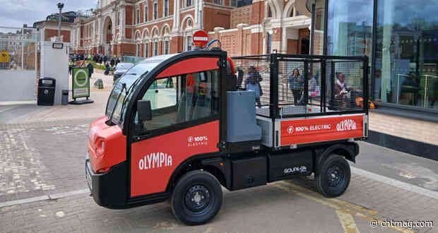 ABM UK deploys all-electric utility vehicles at Olympia