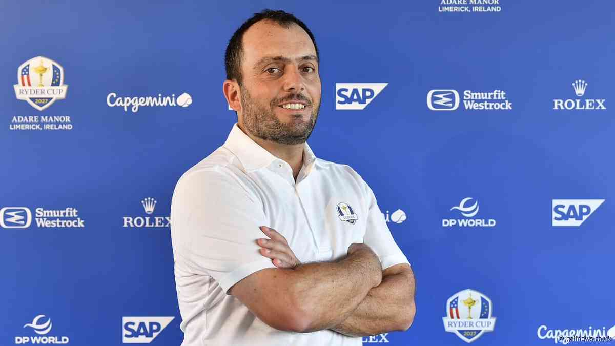 Donald recalls Francesco Molinari to Ryder Cup backroom team