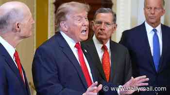 Trump bullies Republicans into submission after explosive meltdown... as even the president's toughest critic makes bold concession on Iran