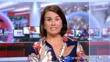 BBC News presenter Nina Warhurst says she's struggling through a 'difficult week' and says 'the stories affecting children have weighed heavy on all of us' after her eye sparked concern among viewers