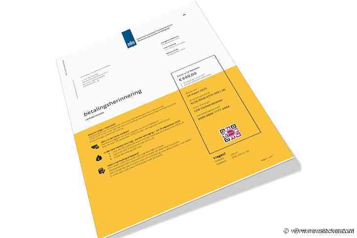 Als het CJIB je een knalgele brief stuurt, kun je maar beter direct betalen