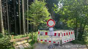 Beliebter Wanderweg in Oberbayern bleibt gesperrt: Fortschritt hängt vom Wetter ab