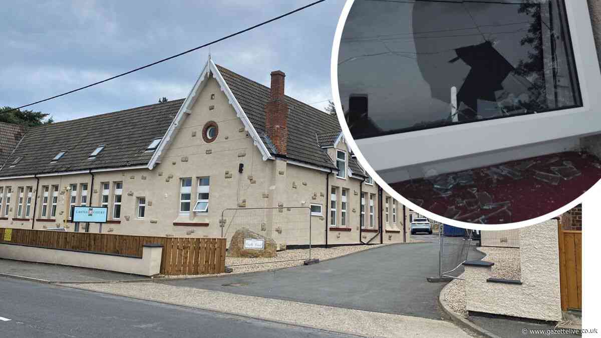 Yobs target lifeline hub smashing bedroom windows while veterans slept